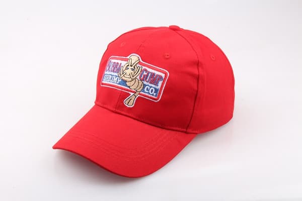 1994 Bubba Gump Shrimp Company Forrest Baseball Cap Snapback punainen