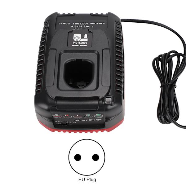 Ersättningsladdare 9,6V-19,2V 2A för Craftsman Ni-CD/Li-ion-batterier EU-kontakt
