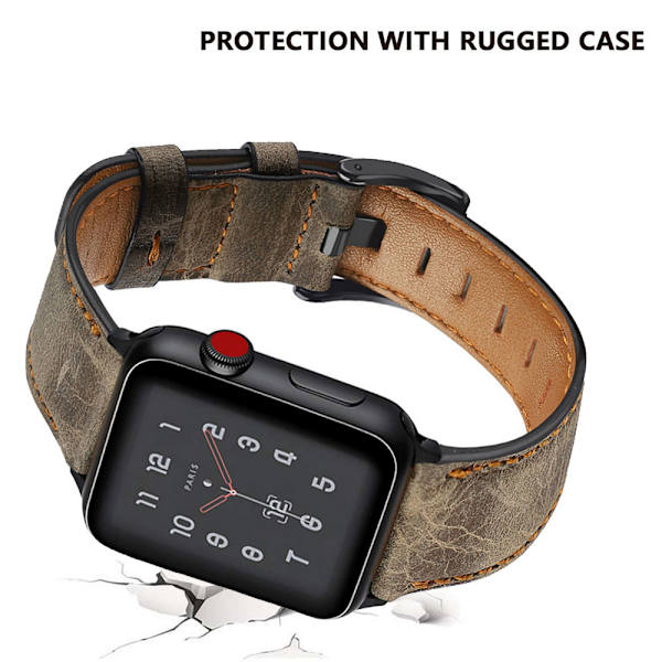 Yhteensopiva Apple Watch -rannekkeen kanssa 38-40 mm / 42-44 mm, Aito