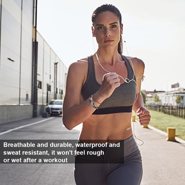 Flätat Solo Loop-band Kompatibelt med Xiaomi Mi Armband