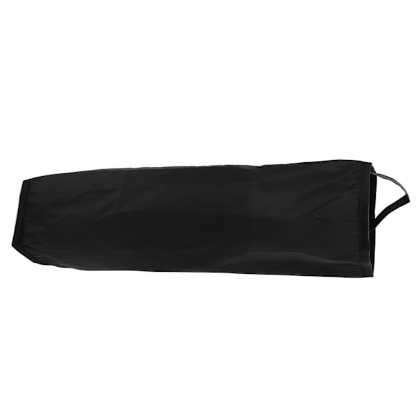 42x18cm Opbevaringspose til småting Stor kapacitet Bærbar Polyester Affaldspose Container til Camping Sort