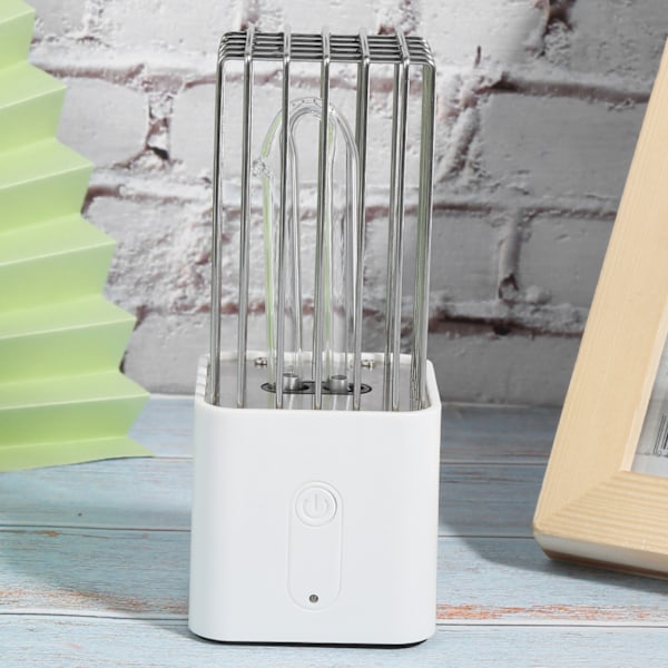 Bärbar bakteriedödande lampa med UV-ljus och rörelsesensor för hem, bil och kontor