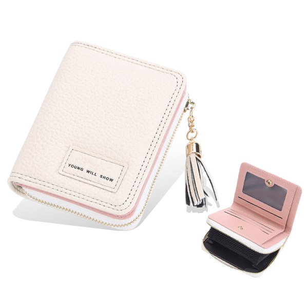 Leather Credit Card Holder Wallet for Women Large Capacity