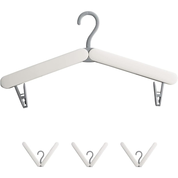 Vikbara Reshängare, Hopfällbara Hängare, 3-pack Reshängare