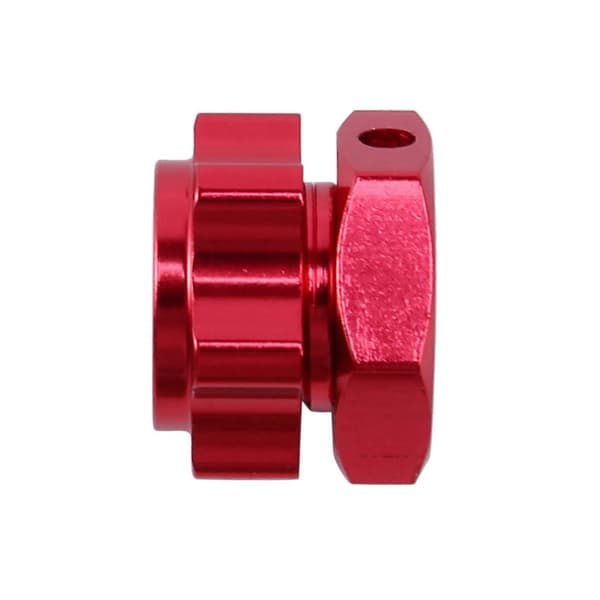 För 1/8 Reservdelar Däck Adapter Hjulmutter 8st/lot 17mm Aluminium Hex Nav Med Pins Rc Bil