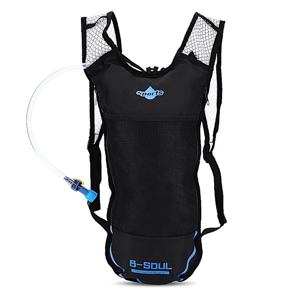 Unisex Vannblære Ryggsekk Skulderveske for Vandring Sykling Camping (Blå)
