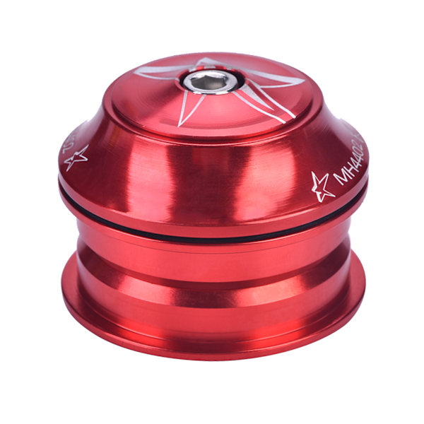 Styrehode for sykkel, aluminiumlegering, erstatning, tilbehør (rød)