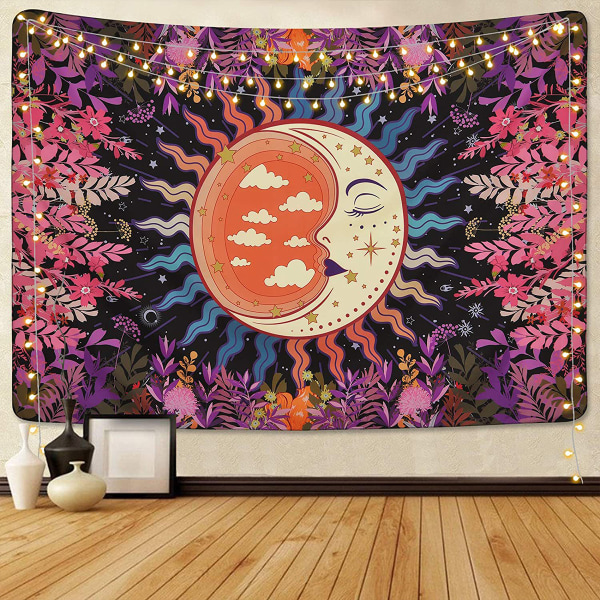 Månblumetapestry Sovrum växt blommig tapestry estetisk