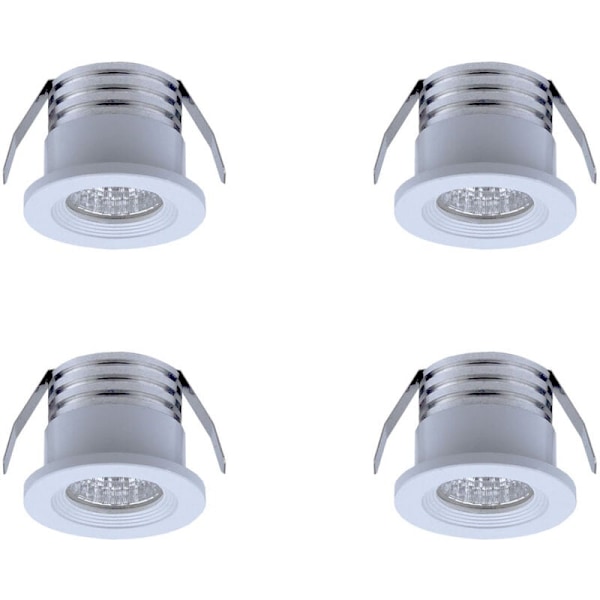 Elegant Infälld LED Downlight, Mini LED-spotlights med Hög Ljusstyrka för Olika Tillfällen Inklusive Heminredning, Butiksinredning och Stora Utrymmen