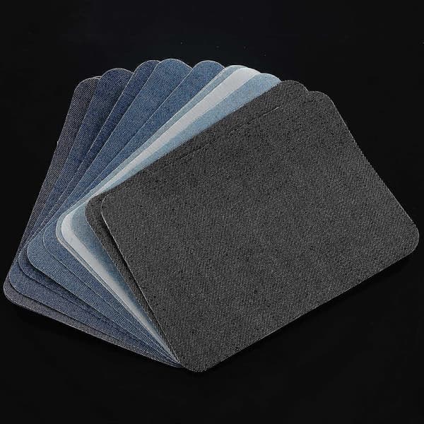 10 stk. Termiske klæbende stryge-på lapper Jeans Taske Hat Reparation Dekor Design