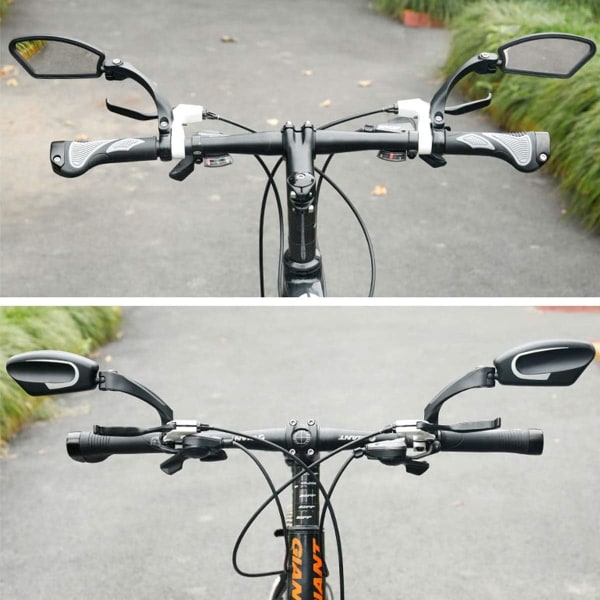 1 st cykelstyre backspegel bak säkerhetsspegel för
