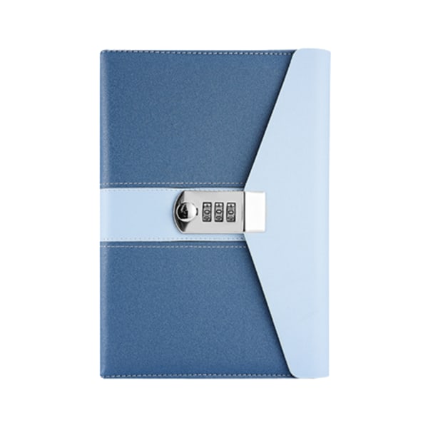 Dagbok och lås, 2 i 1 låsdagbok med kombinerad numerisk
