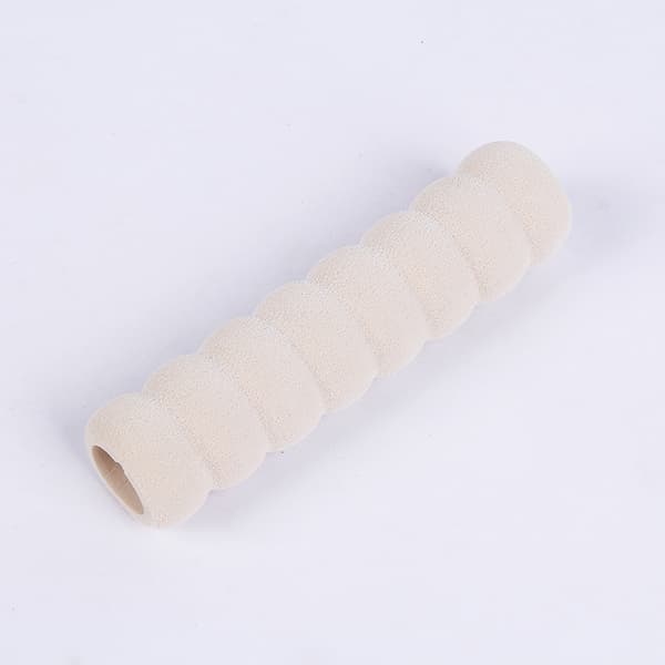 Beige skum dörrhandtag skydd väggstötfångare för barn