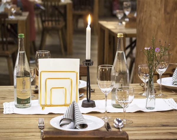 1 stk. Guld Servietholder, Papirservietholder, til Bord, Bordplade o
