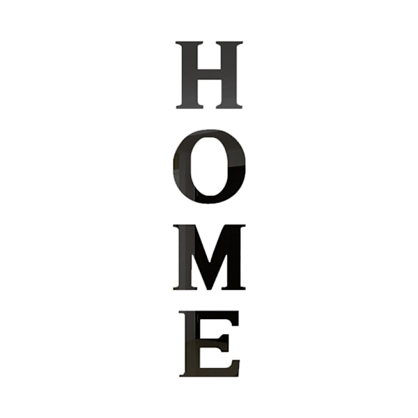 HOME Speilveggklistremerke 3D Stereoskopisk