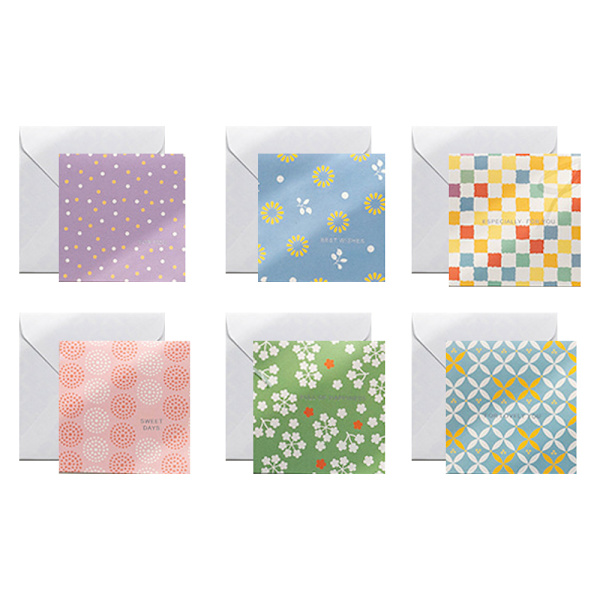 24 Takkekort med Kuverter, Klistermærker, Bryllups Takkekort, Fødselsdagsfest, Babyshower, 11*11cm