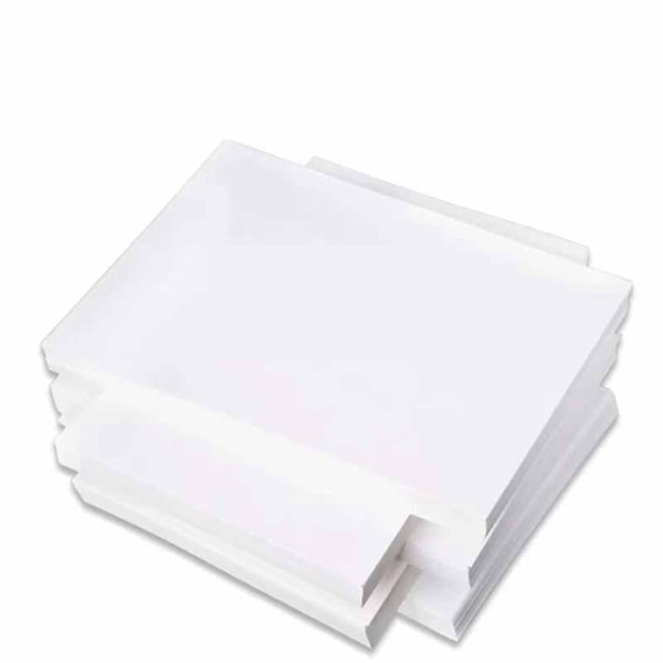 100 Ark A4 Skriverpapir Antistatisk Dobbeltsidig Tykkere Lys Datamaskinpapir for Bedriftskontorarbeid A4