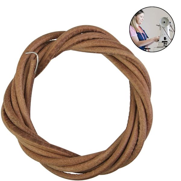 1 kpl Vintage Poljin Käyttöinen Kotiompelukoneen Vyö Nahka Poljin