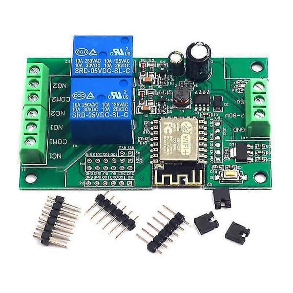 5V/8-80V Strömförsörjning Esp8266wifi Kanalrelämodul