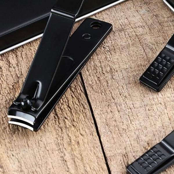 10-delad manikyrset av hög kvalitet, nagelsax, professionell grooming presentset, pedikyrsats, rostfria ansiktsverktyg för nagelband
