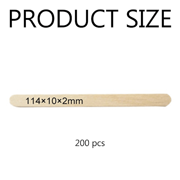 Klistremerker - 200 stk Is-pinner - Rett Side Original Farge 114*10*2mm