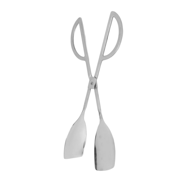 Salladsserveringslösning, salladstång i rostfritt stål för elegant presentation, lätt och bärbar för alla tillfällen (halkfritt grepp, ergonomisk)