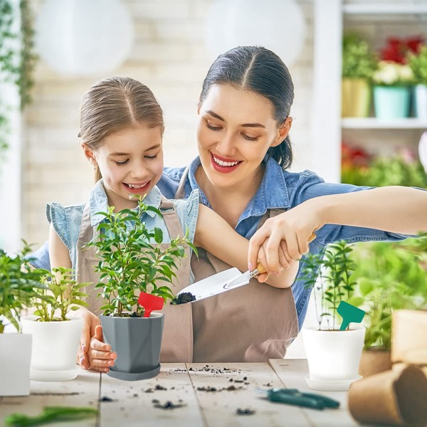 Plastik Plantepotter Assorterede Blomster Plantepotter Frøplante Børnehave