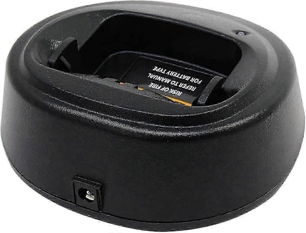 Dubbelladdare för Motorola CP200D CP200 CP140 PM400 PR400, AC 100-240V, DC 9V 1A