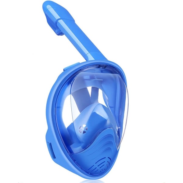 Full Face Snorkel Mask Barn, Snorkelutrustning, 180 grader