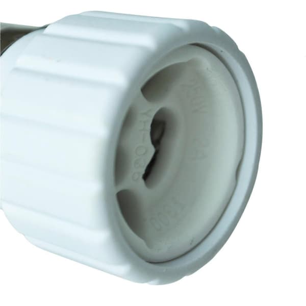 E27 Förlängningsbas LED CFL Lampa Adapter Konverterare Skruvsockel