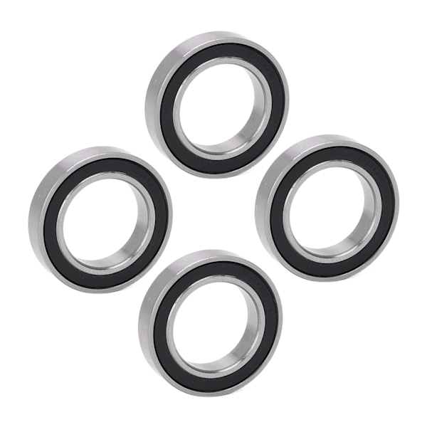 4 st RC Bil Kullager Kit 15x24x5mm Stål Gummi Hög Hållfasthet för Traxxas 1/10 MAXX 2.0