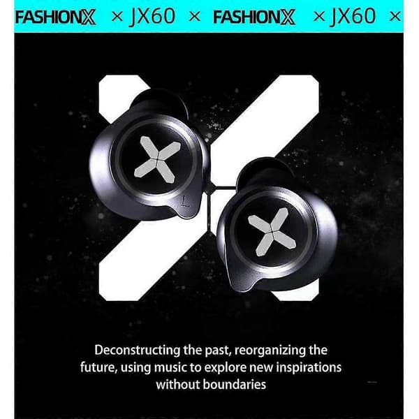 Jx60 Trådløse In-ear Bluetooth Headset Tws Gaming Digital Display Støjreducerende Hovedtelefoner Med