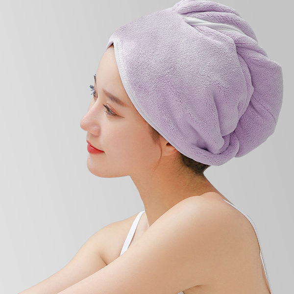 Ultraabsorberande, snabbtorkande, mjuk hårinpackning / Hår turban