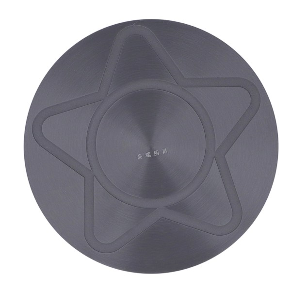 Värmespridare för glashäll, snabb uppvärmning halkfri beläggning tjock aluminiumlegering avfrostningsbricka för att skydda kastruller och kokkärl (24 cm)