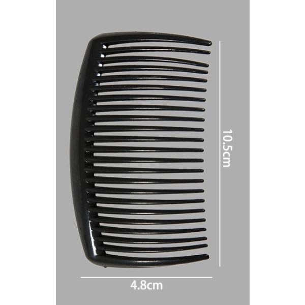 Hair Combs French Hair Side Combs Set Plastic Twist Comb Hair