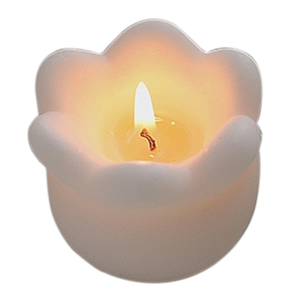 Aromaterapi doftljus blomma forma ljus boll ljus tulpan blomma födelsedagsljus