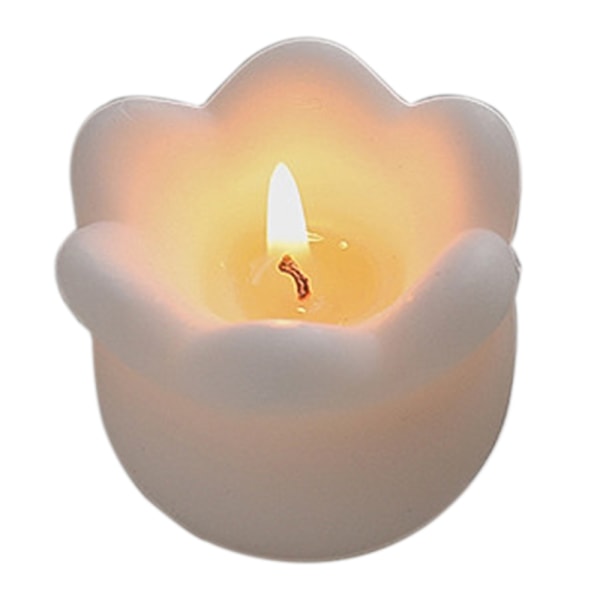 Aromaterapi ljus blomma form ljus boll ljus tulpan blomma födelsedag ljus