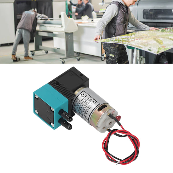Plastik Blæk Pumpe Inkjet Udskrivning Lille Blæk Pumpe UV Printer Tilbehør DC 24V 6.5W 5mm Stik