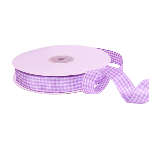 49 meter rutig band jul presentband gingham rutig ri