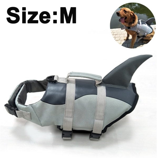 Dog Life Jacket, Ripstop Pet Life Vest Swimming Preserver,