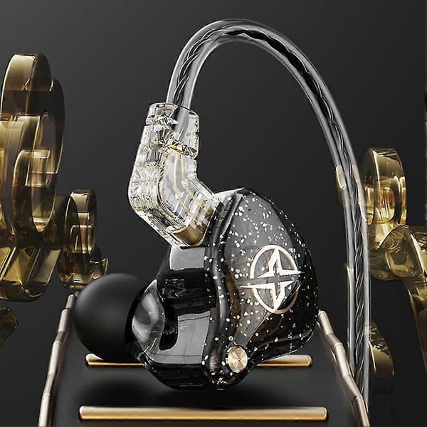 X2 Pro 3,5 mm Avtakbare Kablede Hodetelefoner Dobbel Dynamisk Hifi Øretelefon Bass Headset Stereo Ørepropper S