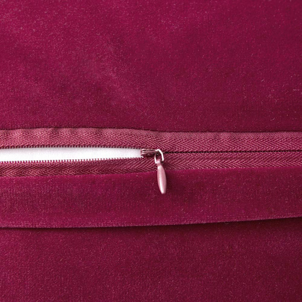2-pack sammetskuddfodral Pompom dekorativa örngott