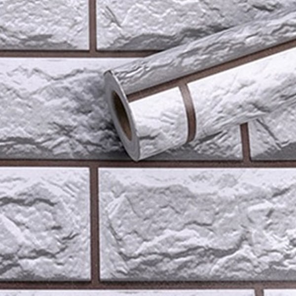 Sten tegel skala och klistra tapeter - Murverk tapeter - 3D