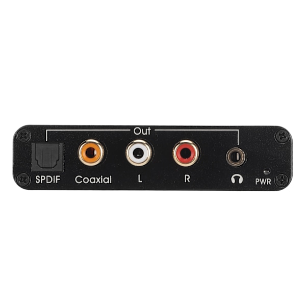 HD Output ARC Lyduttrekker 192KHz Optisk SPDIF 3,5 mm Hodetelefonport Digital Analog Lydkonverter for Hjemmekino TV