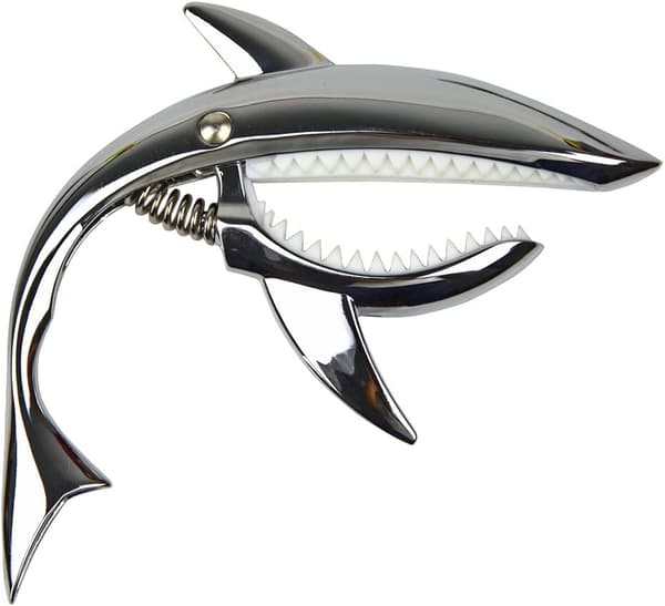 Shark Capo, Tone Clip af zinklegering til akustisk, folk, elektrisk og