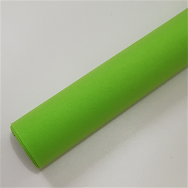 Vitt skumpapper 10 ark Foamiran 50x50 cm Färgglad EVA-hantverk