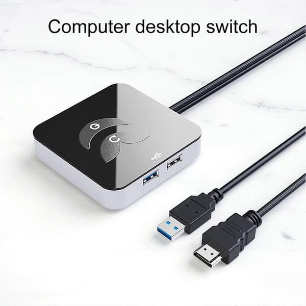 Desktop Computer Power Switch USB3.0/2.0 5Gbps PC Ekstern Strømknap Strømforsyningskontroladapterkabel Universal Højhastighedstransmission Desktop C