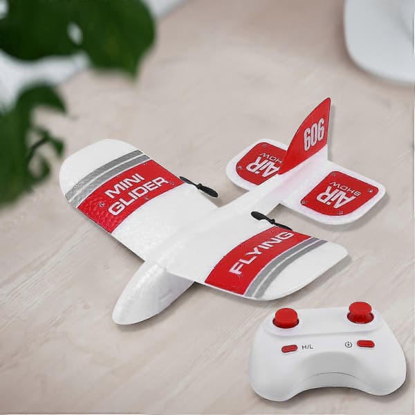 Kf606 2.4ghz RC Flyveflyvemaskine Epp Skumglider Legetøjsfly 15 Minutters Flyvetid Rtf Fo