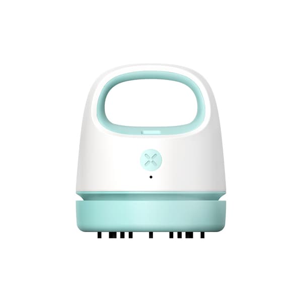 Harmaa mini pöytäimuri, USB-lataus, kannettava, johdoton