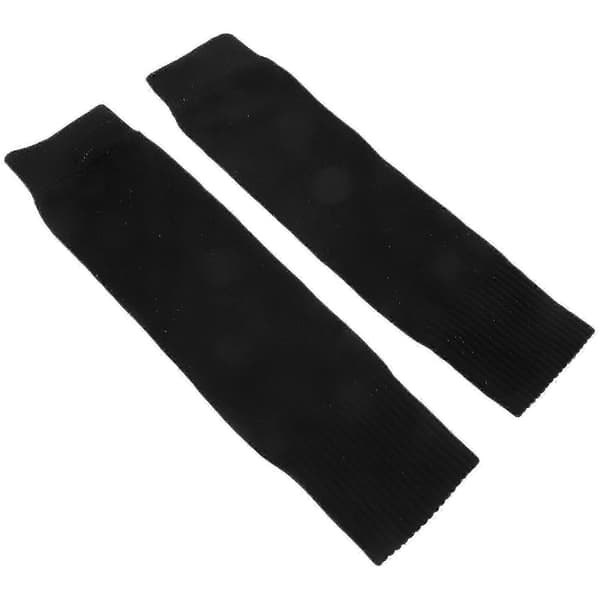 1 par vadskydd elastiska kompressionsskydd vadstöd elastiska sportvadskydd Black 38.00X10.00X0.20CM